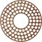 Ekena Millwork Fink Wood Fretwork Pierced Ceiling Medallion, Walnut, 36"OD x 13 1/8"ID x 3/8"T CMWP36X36X0375FFWA - alternate 4